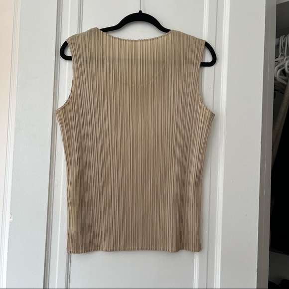 Pleats Please by Issey Miyake Scoop Neck Top - Picture 2 of 3